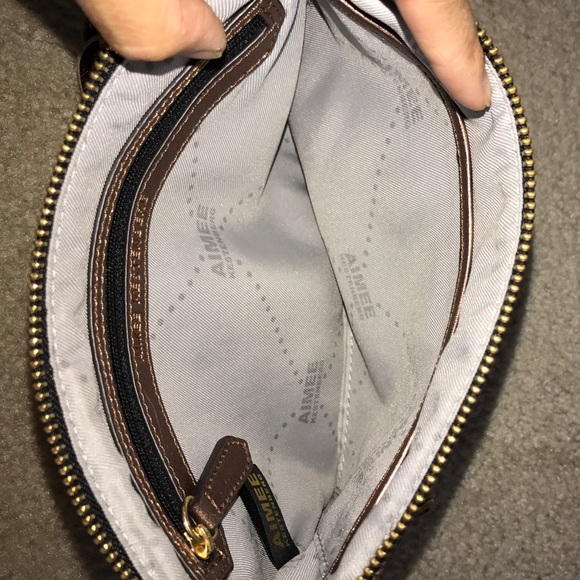 Aimee Kestenberg RFID Leather Pouch w Tassel-Flore - Picture 3 of 5